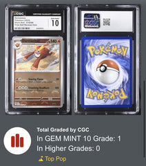 ‼️Darmanitan PokeBall 014 Black Bolt Holo GRADE 10! SAME DAY SHIP~SHOOT OFFER!💨