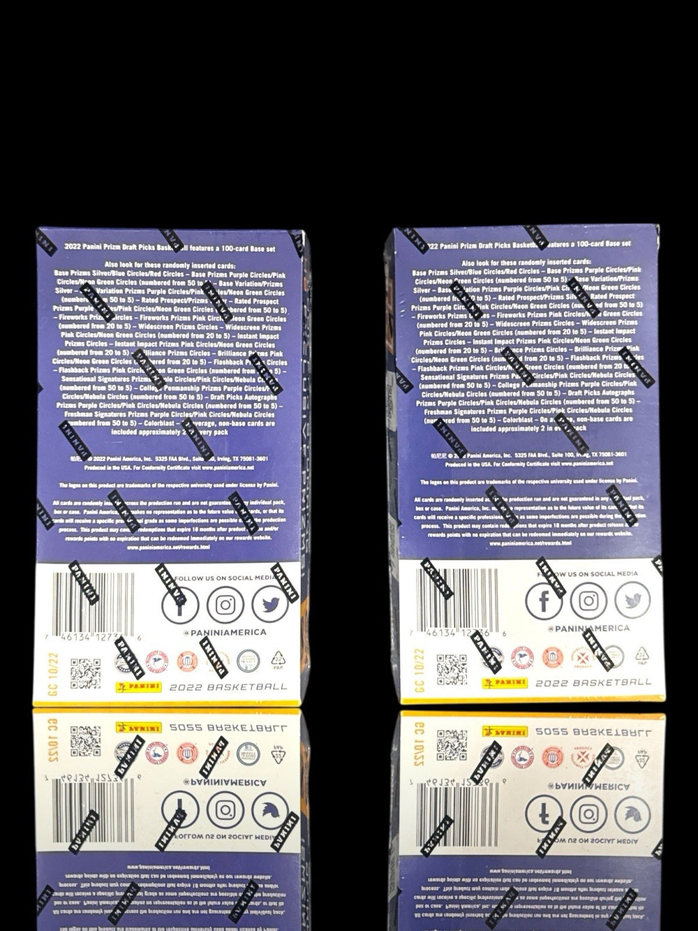 💎SET OF 2 ~ 2022 Panini Prizm Draft Picks Hobby H2 Fast Break Basketball Box!💨