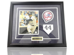 ⚠️Framed Reggie Jackson Yankees Auto 18x22"~COA GFA~HIGH QUALITY SHOOT OFFER💨