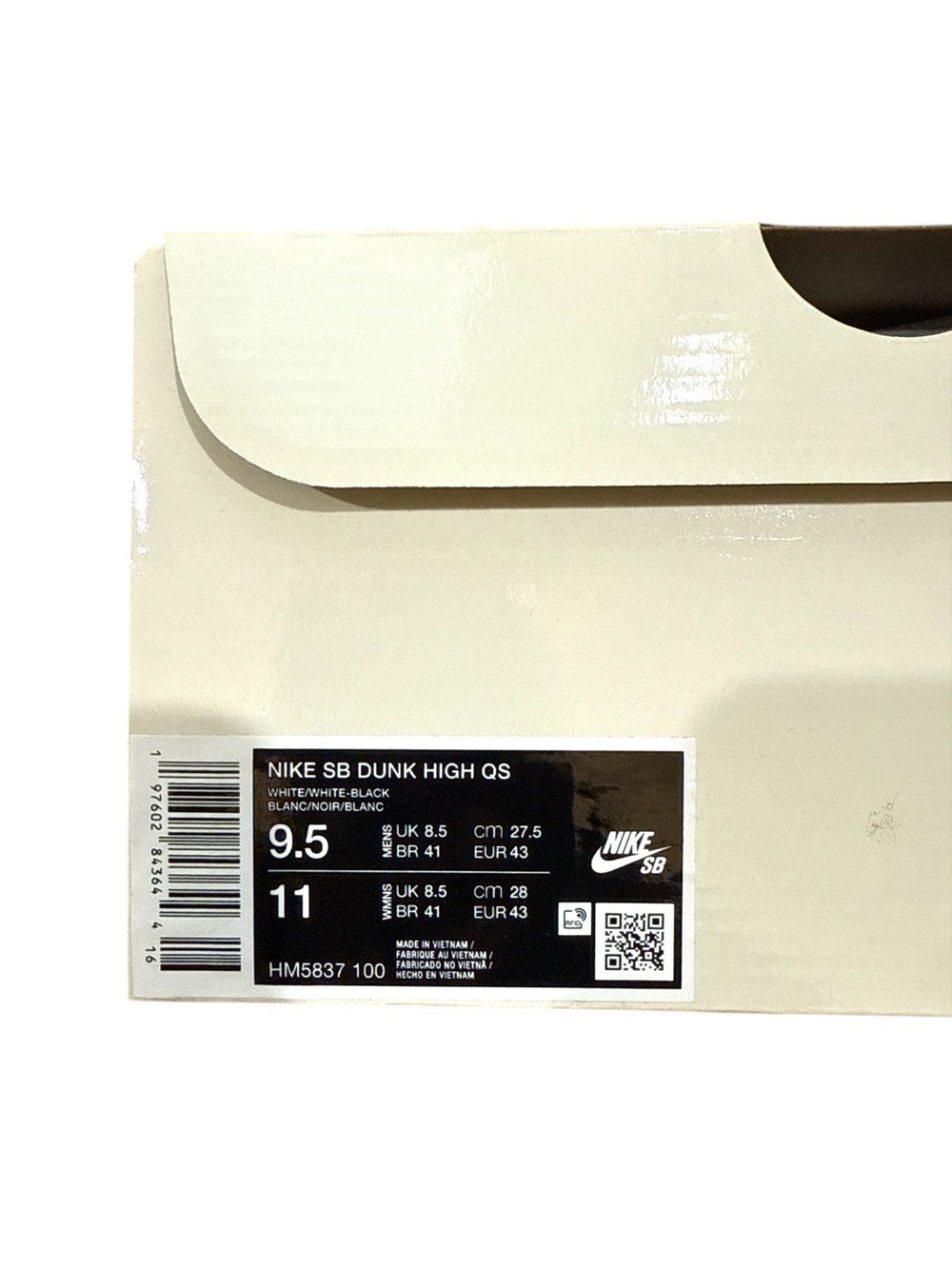 ‼️Size 9.5 - AntiHero x Nike Dunk SB High Wolf Grey~ SAME DAY SHIP~SHOOT OFFER💨