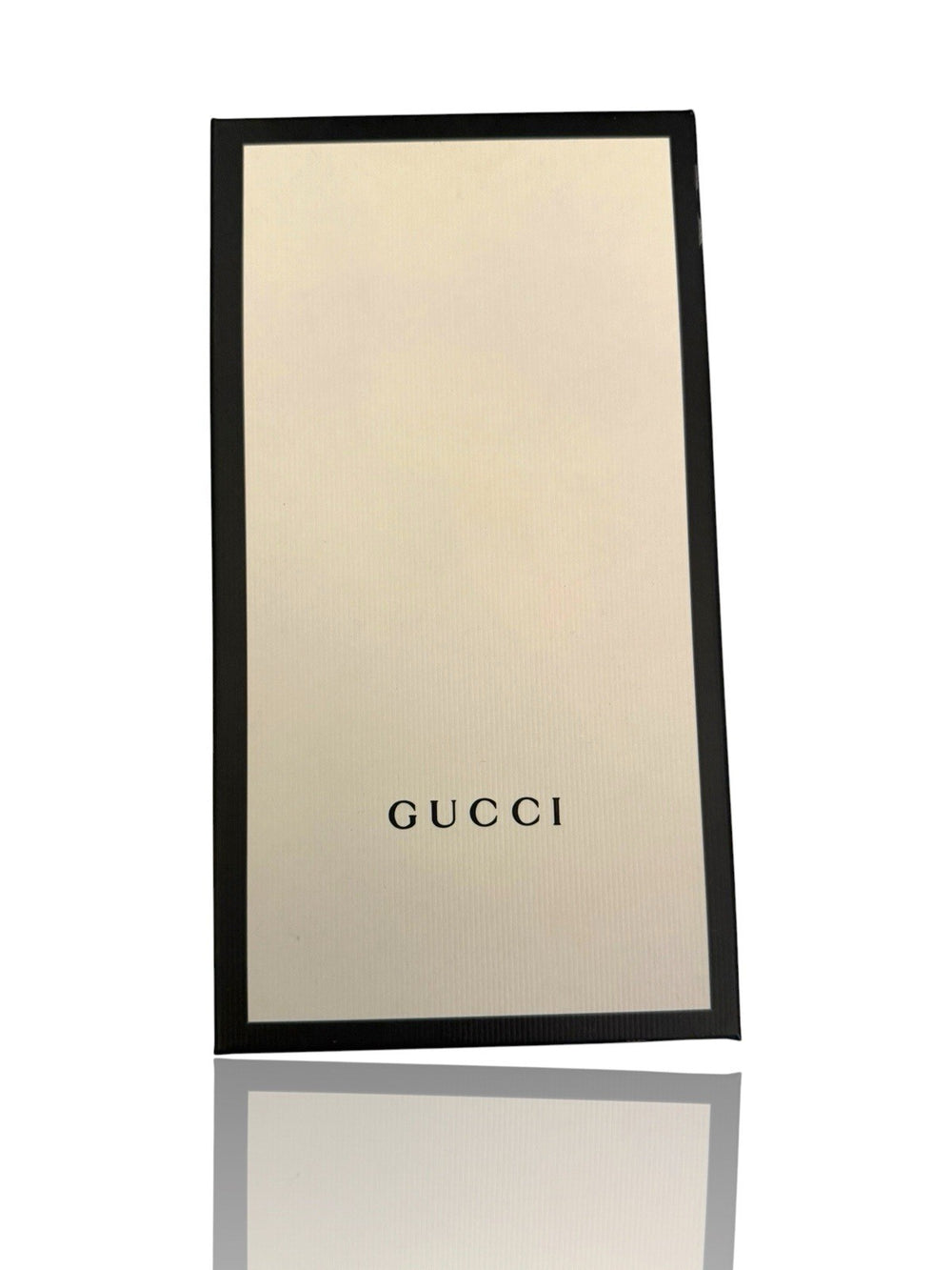 🐝 NEW GUCCI Bee Star Design Brown Leather Long Wallet Zip Around Gold Italy💨