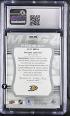‼️2021-22 UD Premier Mega Patch Maxime Comtois #PMP-MC Chest Logos 07/22💨