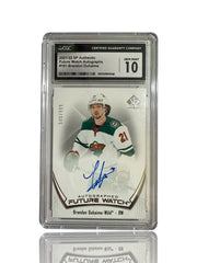 ‼️2021-22 SP Authentic AUTO Future Watch Brandon Duhaime #181~ GRADE 10!💨