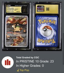 🔥 Numel #223 Ascended Heroes Holo GRADE 10 PRISTINE GOLD LABEL LOW TOP POP!💨