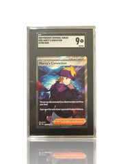 ‼️Pokemon Morty's Conviction 201/162: Temporal Forces Holo GRADE 9~SHOOT OFFER💨