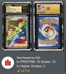 ‼️Pokemon Phoebe Secret #175 Battle Styles GRADE 10 PRISTINE GOLD LABEL TOP POP