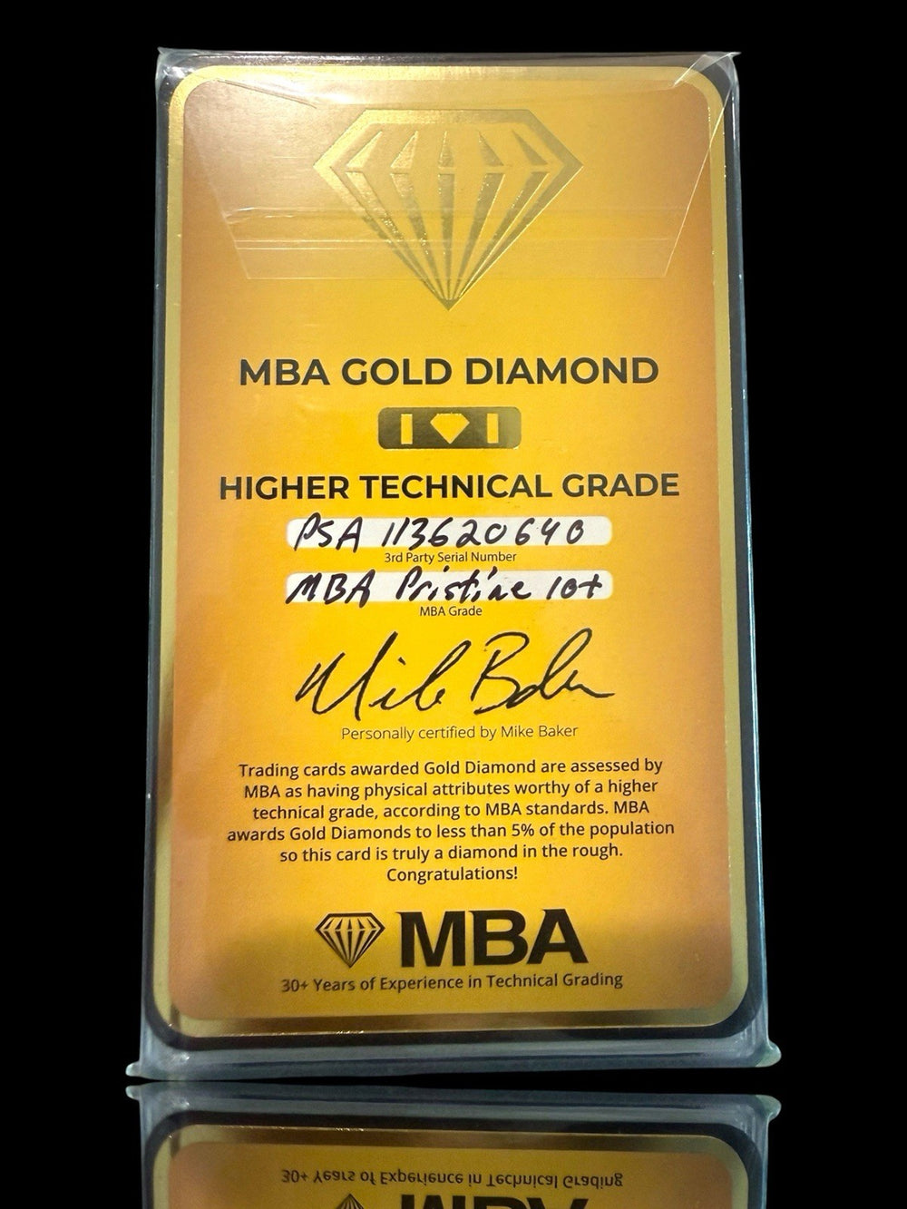 💎 2024 DBS Fusion World Vegito #FB02-139~PSA 10~PRISTINE GOLD DIAMOND MBA POP 1