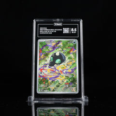 ‼️Shroodle 149/132: Mega Evolution Holo GRADE 8.5! SHIPS SAME DAY~SHOOT OFFER💨