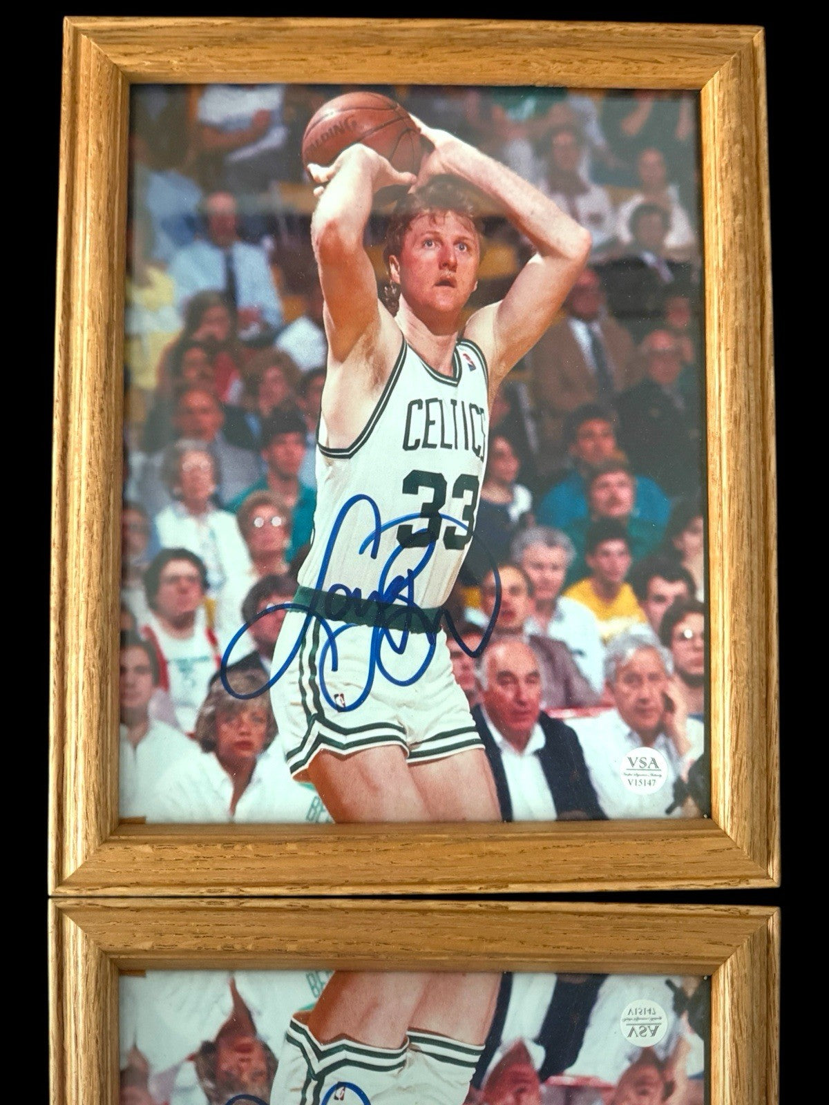 ‼️ Larry Bird Signed 8x10 Photo VSA COA Authentic Autograph Boston Celtics!💨