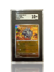 ‼️Pokemon Rhyhorn PokeBall 111/165: Pokemon Card 151 Holo Japanese GRADE 10!💨