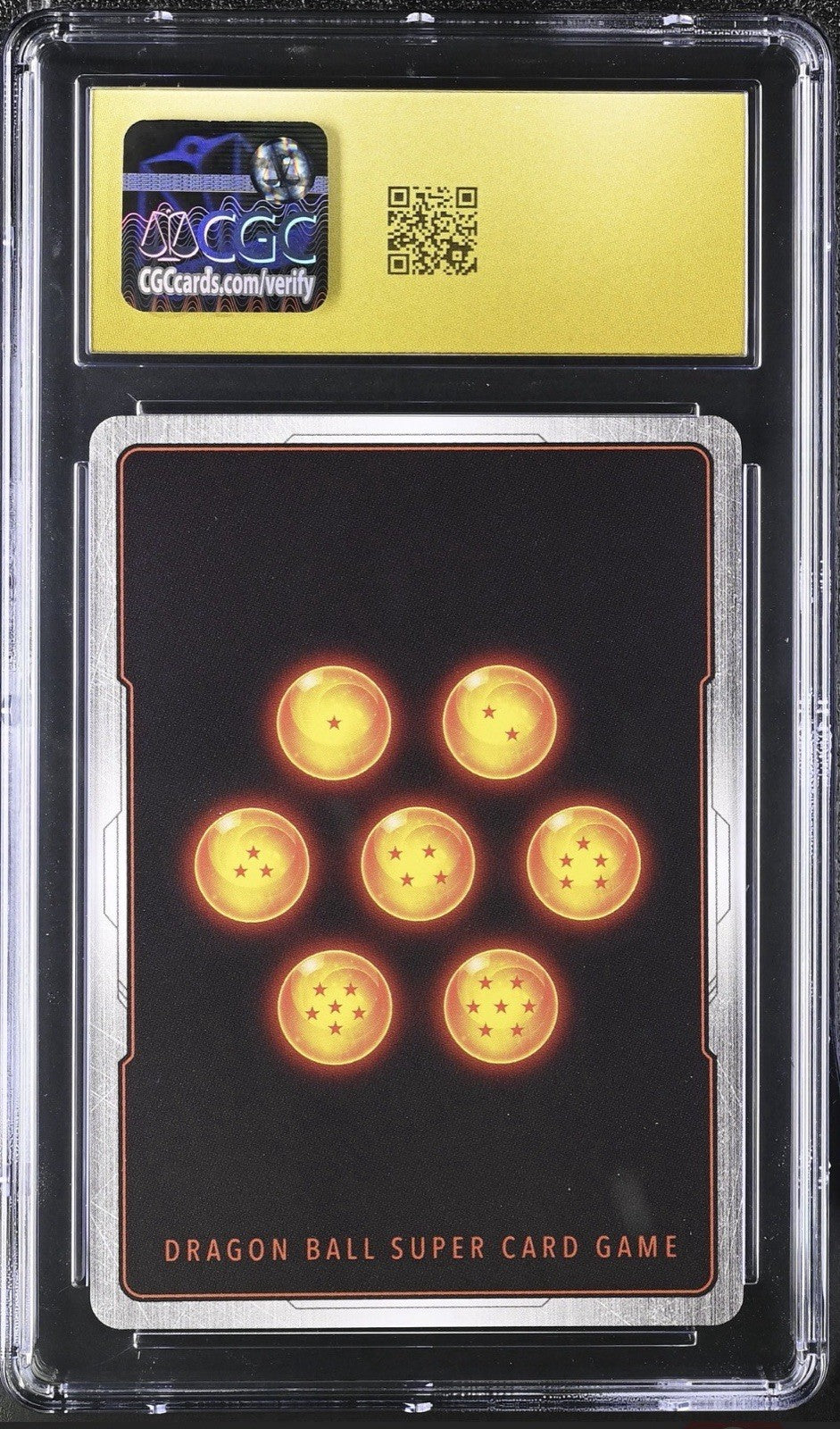 💎 Dragon Ball Fusion World Cabba FB08-029 GRADE 10 PRISTINE GOLD LABEL POP 6!💨
