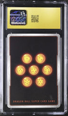 💎 Dragon Ball Fusion World Cabba FB08-029 GRADE 10 PRISTINE GOLD LABEL POP 6!💨