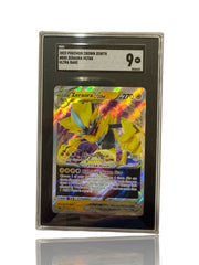 ‼️Pokemon Zeraora VSTAR 055/159 Crown Zenith Holo GRADE 9! FAST SHIP~SHOOT OFFER
