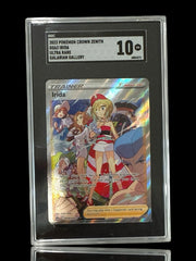 ‼️Irida GG63 Crown Zenith: Galarian Gallery GRADE 10! FAST SHIP~SHOOT OFFER💨