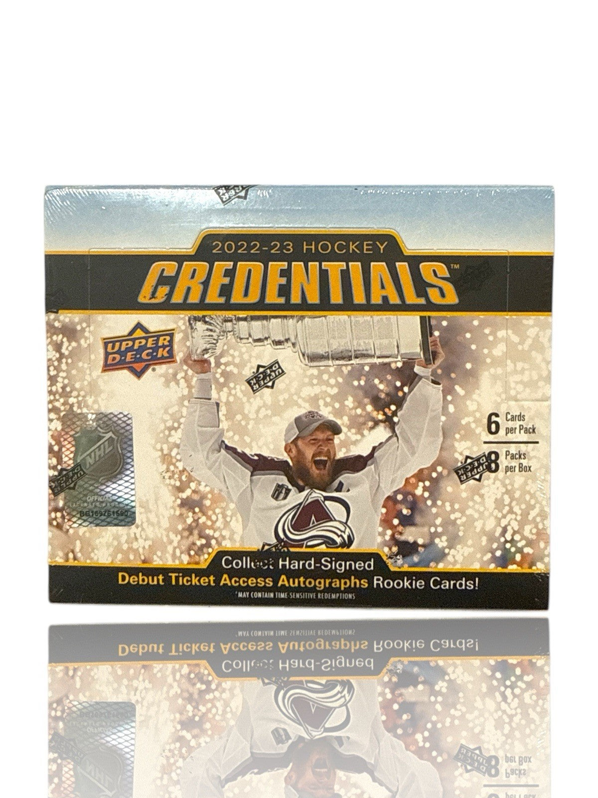 ‼️2022/23 UPPER DECK CREDENTIALS HOCKEY SEALED HOBBY BOX~FAST SHIP~SHOOT OFFER💨