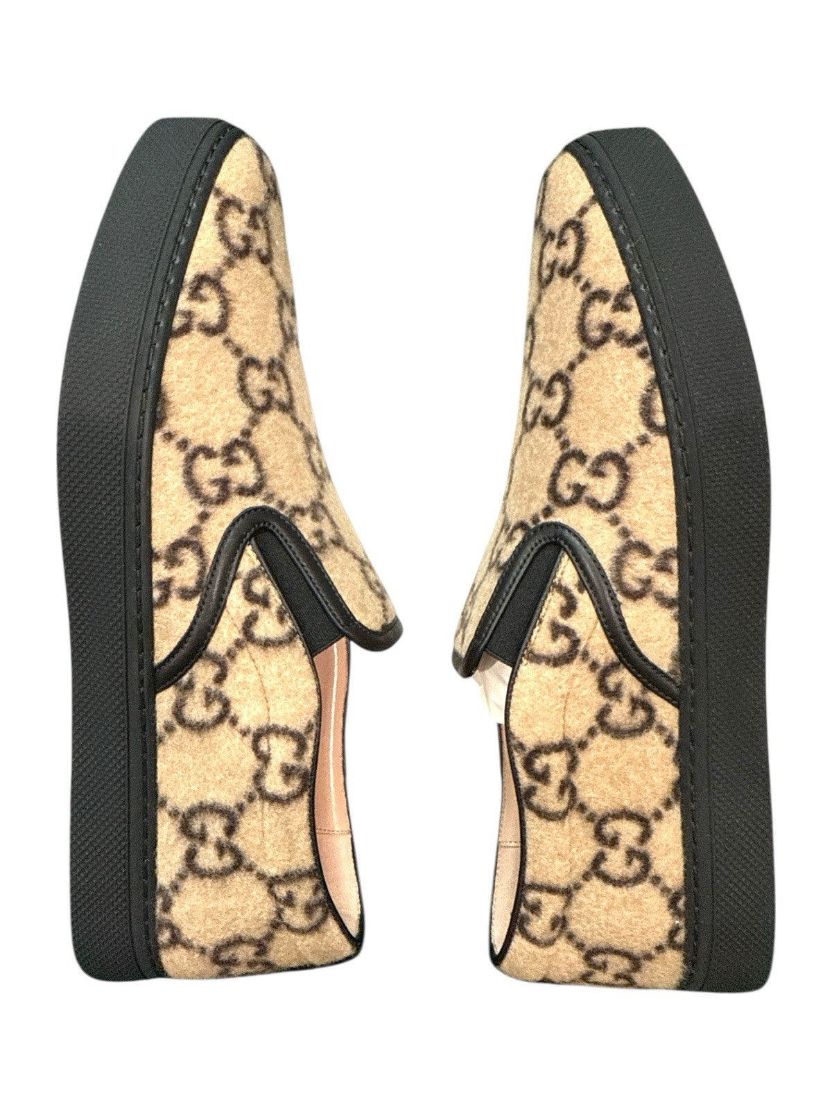 ‼️NEW IN BOX GUCCI GG Monogram Wool Slip-On GUCCI SZ 12! FAST SHIP~SHOOT OFFER💨
