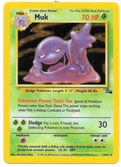 😈 Muk 13/62 Pokemon Fossil Holo~ GRADE 10~ FAST SHIPPING SHOOT OFFER💨