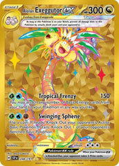 ‼️Alolan Exeggutor ex 248/191: Surging Sparks Holo GRADE 9!~SHIPS SAME DAY!💨