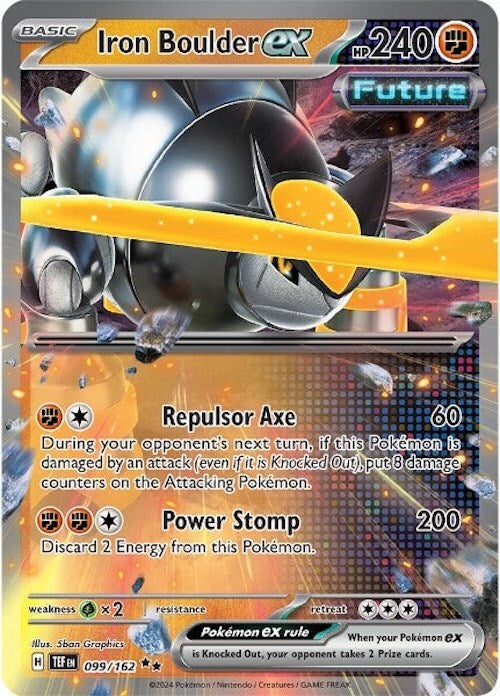 Iron Boulder ex 099/162 SV05: Temporal Forces Holo