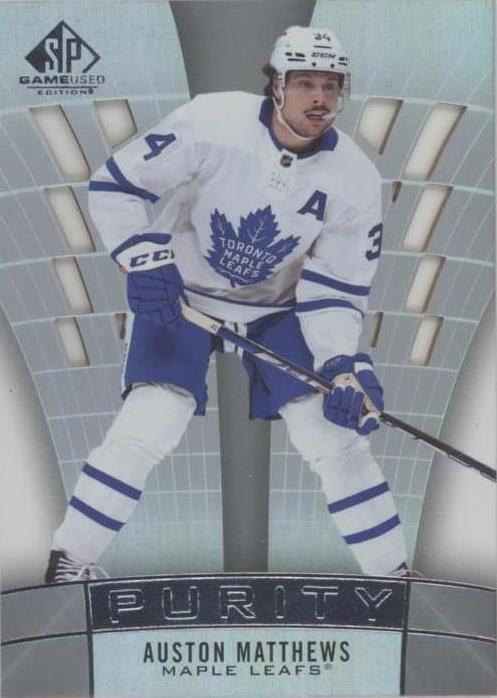 ‼️2021 SP GAME USED AUSTON MATTHEWS PURITY-AUTOGRAPH PSA GRADE 10!💨