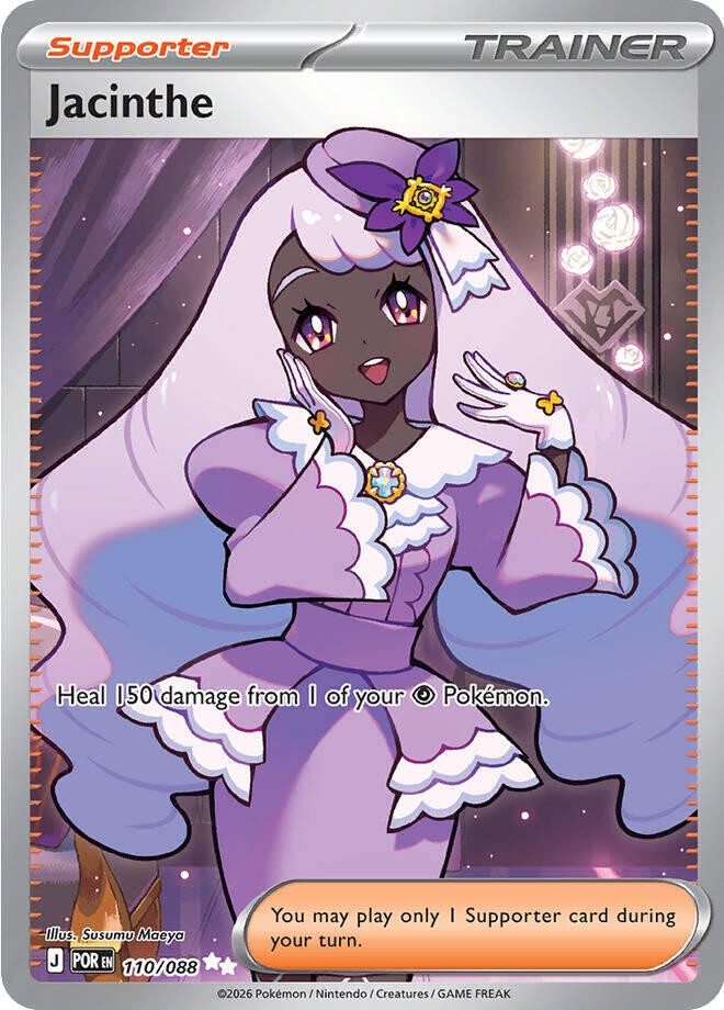 💜 Jacinthe 110/088 Pokemon Perfect Order~ MBA GRADE 9~ SHOOT OFFER💨