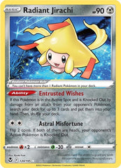 ‼️Radiant Jirachi 120/195: Sword & Shield~Silver Tempest GRADE 10! SHOOT OFFER💨