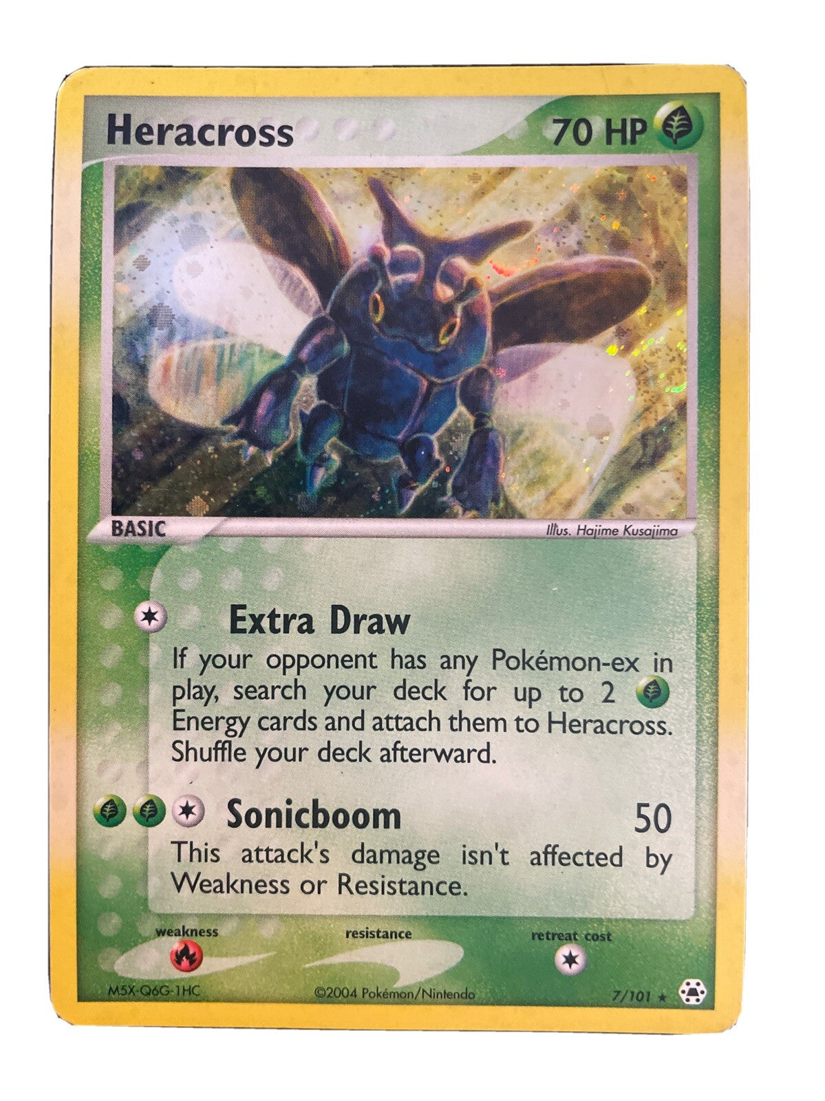 💚 Heracross #7 Hidden Legends Holo GRADE 10 PRISTINE GOLD LABEL TOP POP 5!💨
