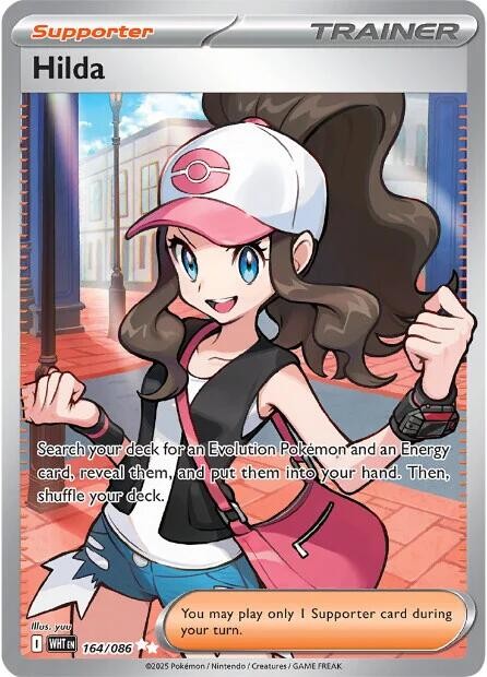 ‼️Pokemon Hilda 164/086: White Flare TAG GRADE 9! FAST SHIP~SHOOT OFFER!💨
