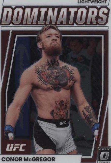 ⚠️ 2023 Panini Donruss Optic UFC - Dominators Conor McGregor #4~MBA GRADE 9.5!💨