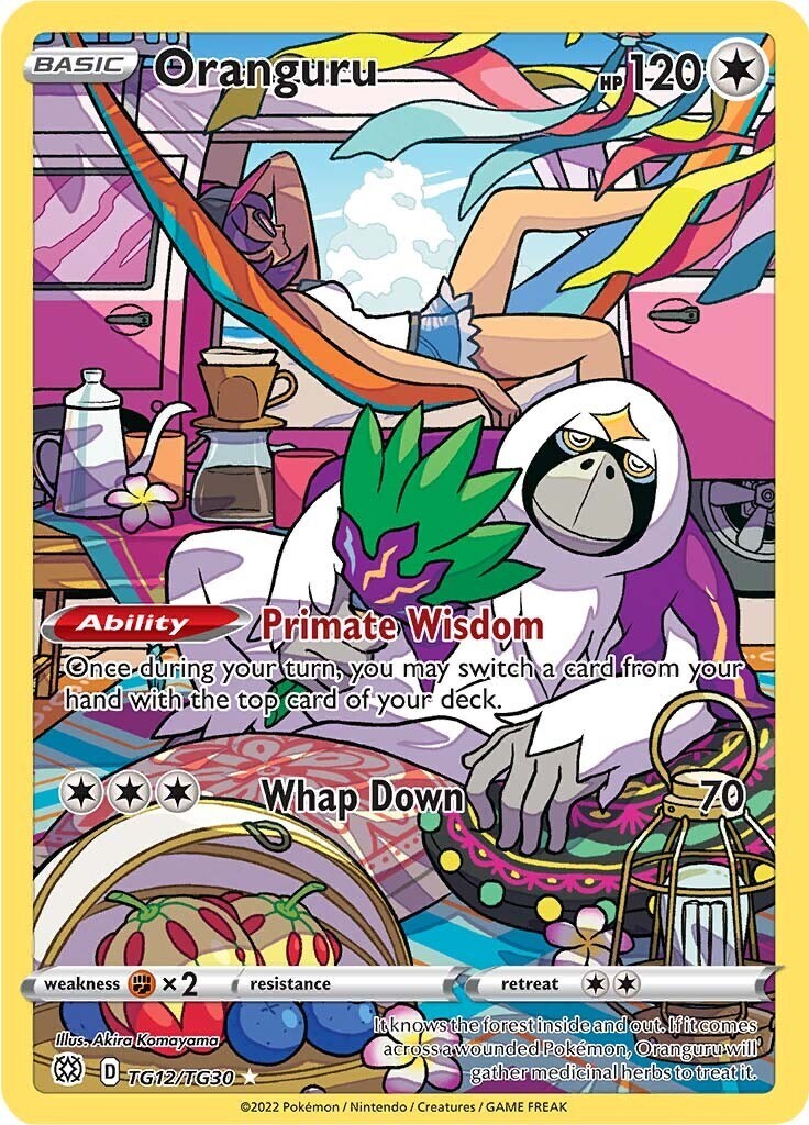 ‼️Oranguru TG12/TG30: Brilliant Stars Trainer Gallery Holo GRADE 10! FAST SHIP💨
