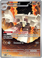 ‼️Pokemon Garganacl 147/132: Mega Evolution Holo GRADE 9! FAST SHIP~SHOOT OFFER