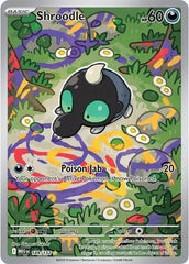 ‼️Shroodle 149/132: Mega Evolution Holo GRADE 8.5! SHIPS SAME DAY~SHOOT OFFER💨