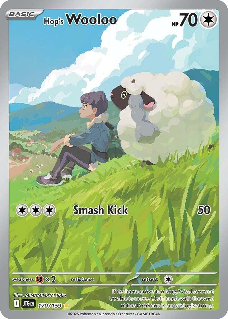 🐑 Hop's Wooloo 170/15: Journey Together TAG GRADE 8.5! FAST SHIP~SHOOT OFFER!💨