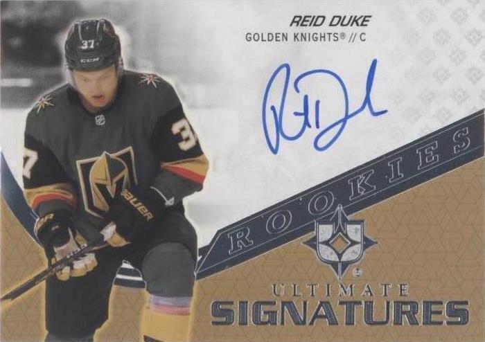 ‼️2020-21 UD Ultimate Collection Signature Rookies Reid Duke GRADE 10!💨 POP 1!