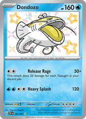 ‼️Pokemon Dondozo 126/091: Paldean Fates BABY SHINY GRADE 10! SAME DAY SHIP!💨