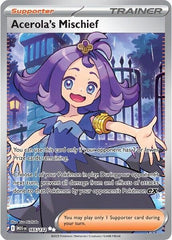 ‼️Pokemon Acerola's Mischief 165~Mega Evolution GRADE 10! FAST SHIP~SHOOT OFFER