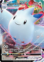 ‼️Pokemon Togekiss VMAX 141/185: Vivid Voltage Holo GRADE 10~SHOOT OFFER!💨