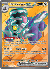 ‼️Pokemon Revavroom ex 216/197: Obsidian Flames Holo GRADE 10! SHOOT OFFER!💨