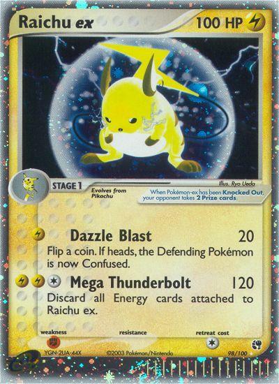 💛 Raichu ex #98 Sandstorm Holo GRADE 10! SAME DAY SHIP SHOOT OFFER!💨