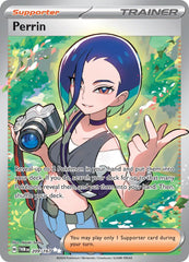 📸 Perrin 209/167: Twilight Masquerade Holo GRADE 10! FAST SHIP~SHOOT OFFER!💨