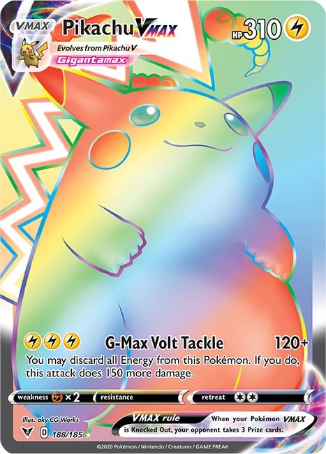 ‼️Pikachu VMAX #188: Vivid Voltage FRESH PULL! SHOOT OFFER!💨 FAST SHIP!