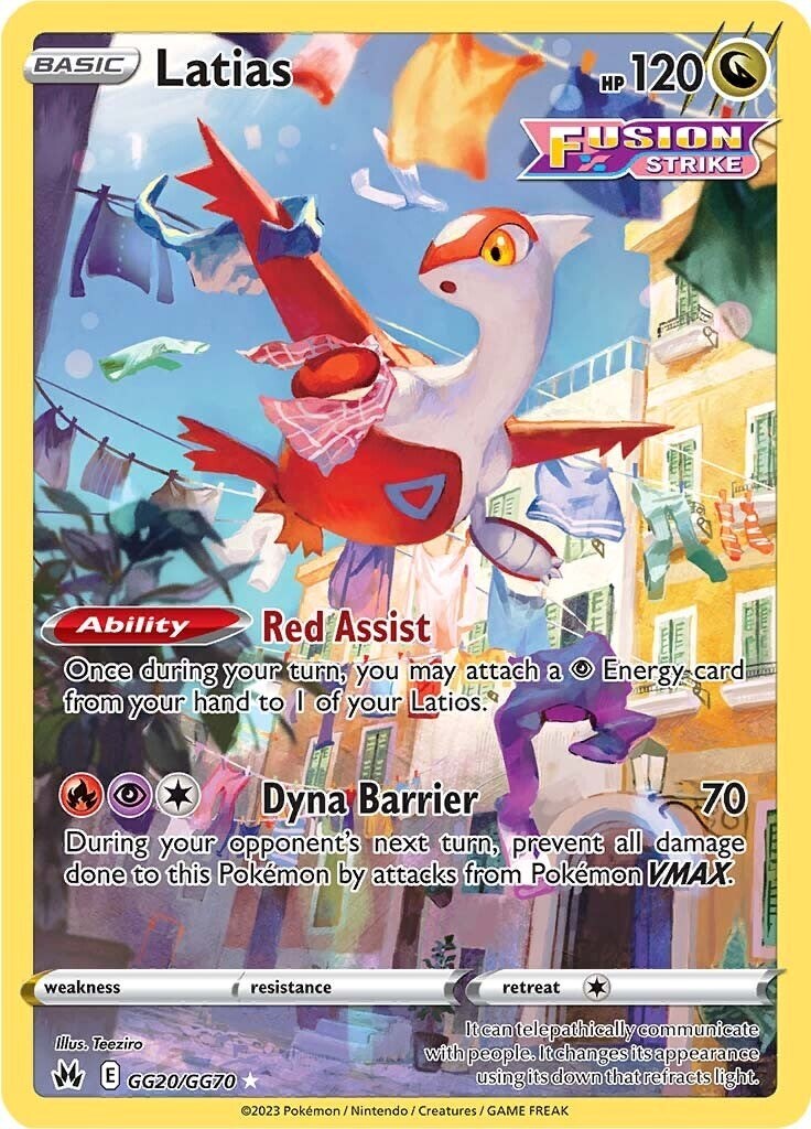 ‼️Latias GG20/GG70 Crown Zenith: Galarian Gallery PSA CONTENDER? FAST SHIP💨