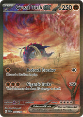‼️Great Tusk ex 246/198: Scarlet & Violet Base Set Holo~GRADE 10! FAST SHIP!💨