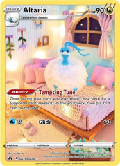 ‼️2023 POKEMON CROWN ZENITH GG19 ALTARIA HOLOGRAPHIC GALARIAN GALLERY GRADE 10💨