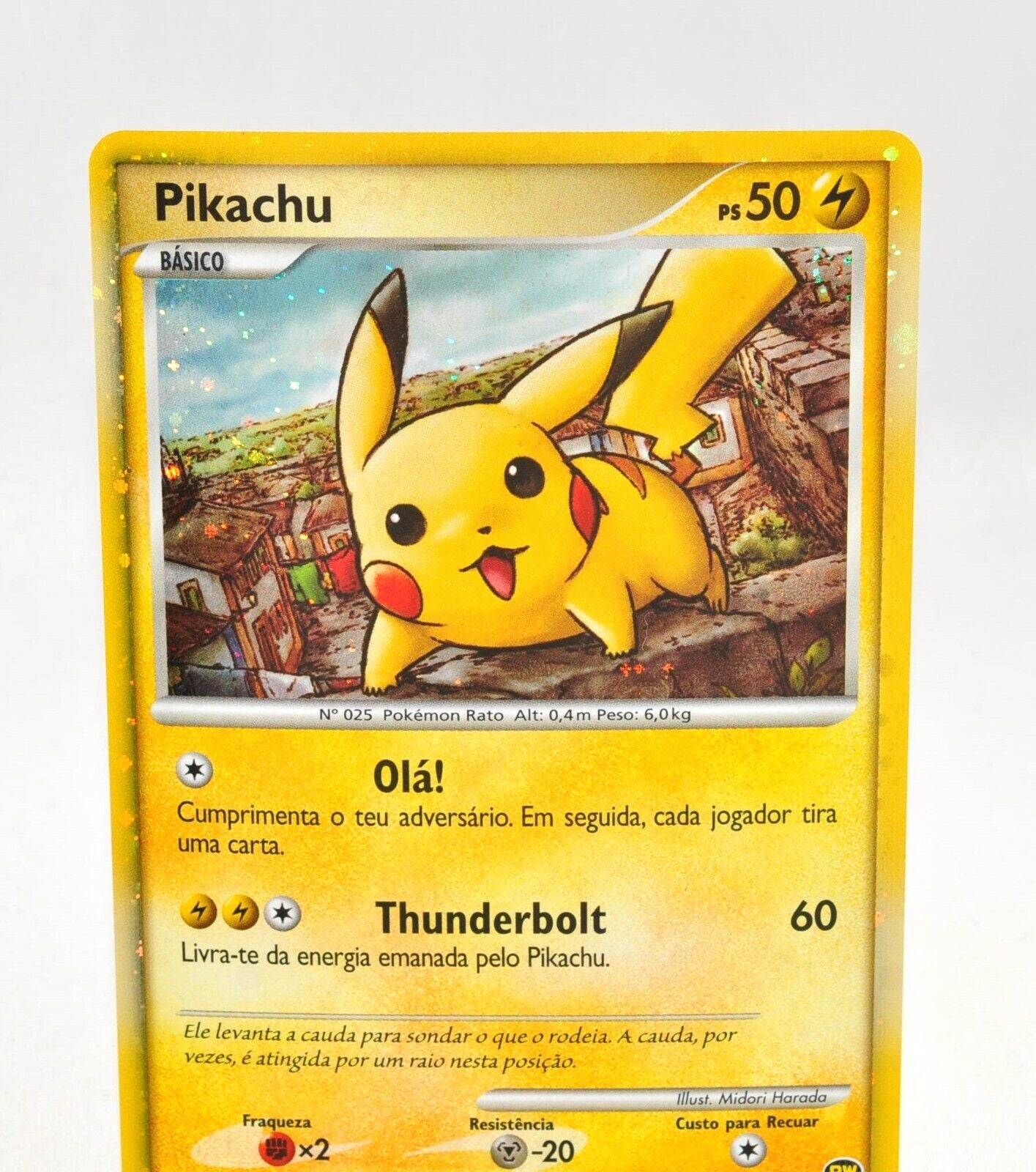 💛 Pikachu Portuguese World Collection Holo PSA 10 MBA PRISTINE GOLD DIAMOND 💎
