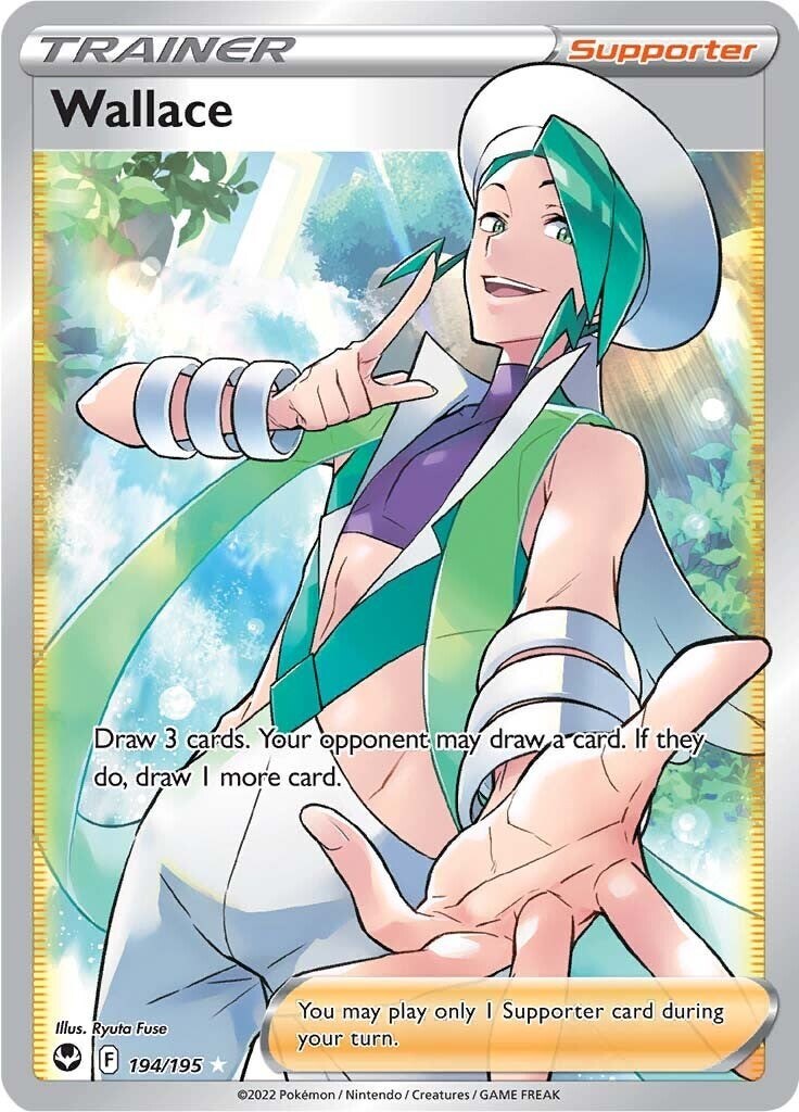 Wallace (Full Art) 194/195 Swsh12: Sword & Shield - Silver Tempest Holo