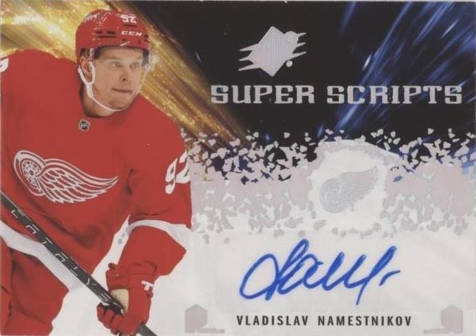 ‼️2021-22 SPx - Super Scripts Vladislav Namestnikov #SS-VN~ GRADE 8.5! POP 1💨