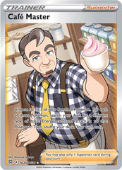 ‼️Cafe Master TG25/TG30 Swsh09: Brilliant Stars Trainer Gallery Holo GRADE 9!💨