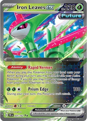 ‼️Pokemon Iron Leaves ex 025/162: Temporal Forces Holo GRADE 10~SHOOT OFFER!💨