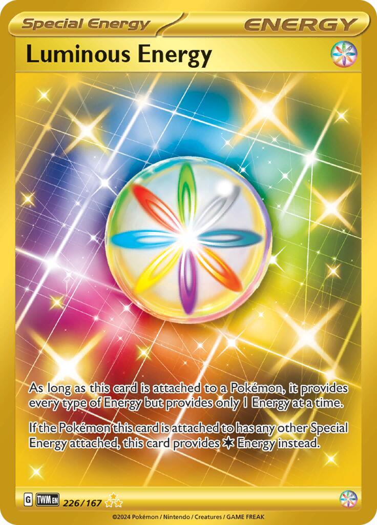 ‼️Pokemon Luminous Energy 226/167: Twilight Masquerade Holo GRADE 10!!💨